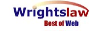 Wrightslaw Best of Web logo